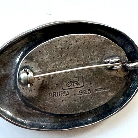 Bruria Tamir Brooch/Necklace Roman Glass Vintage Israel - Picture 3 of 3